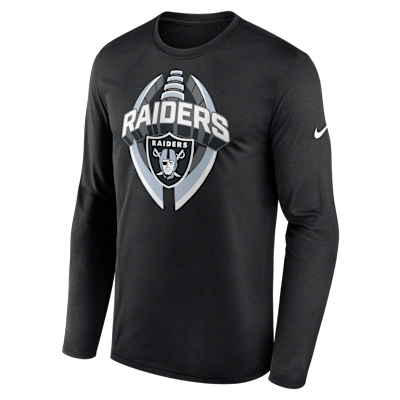 Las Vegas Raiders Legend Icon Men's Nike Dri-FIT NFL Long-Sleeve T